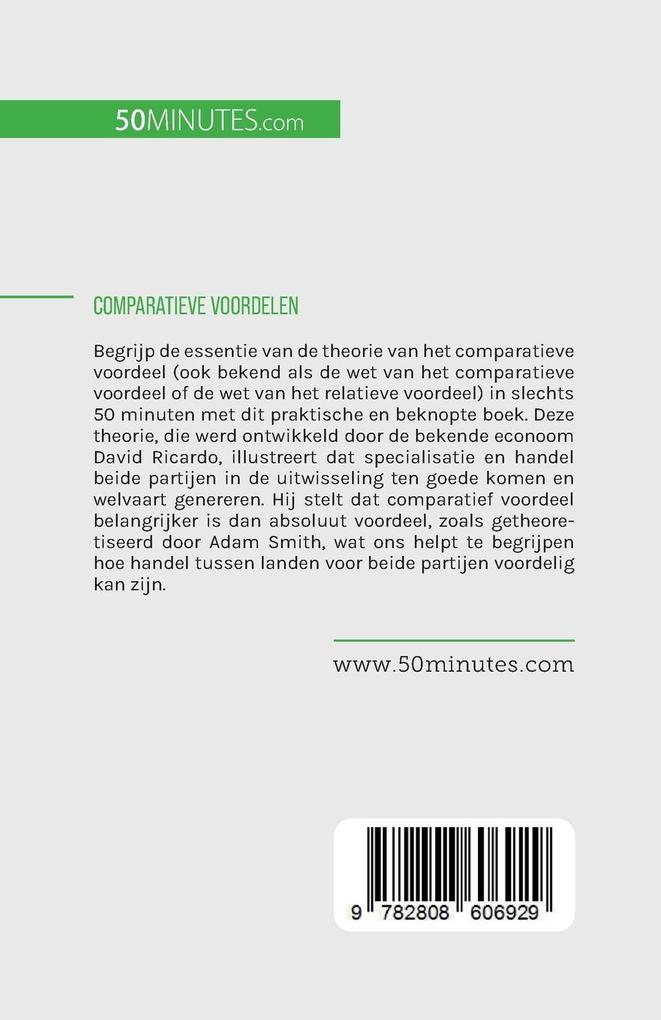 Weitere Ansicht: Comparatieve voordelen | Jean Blaise Mimbang