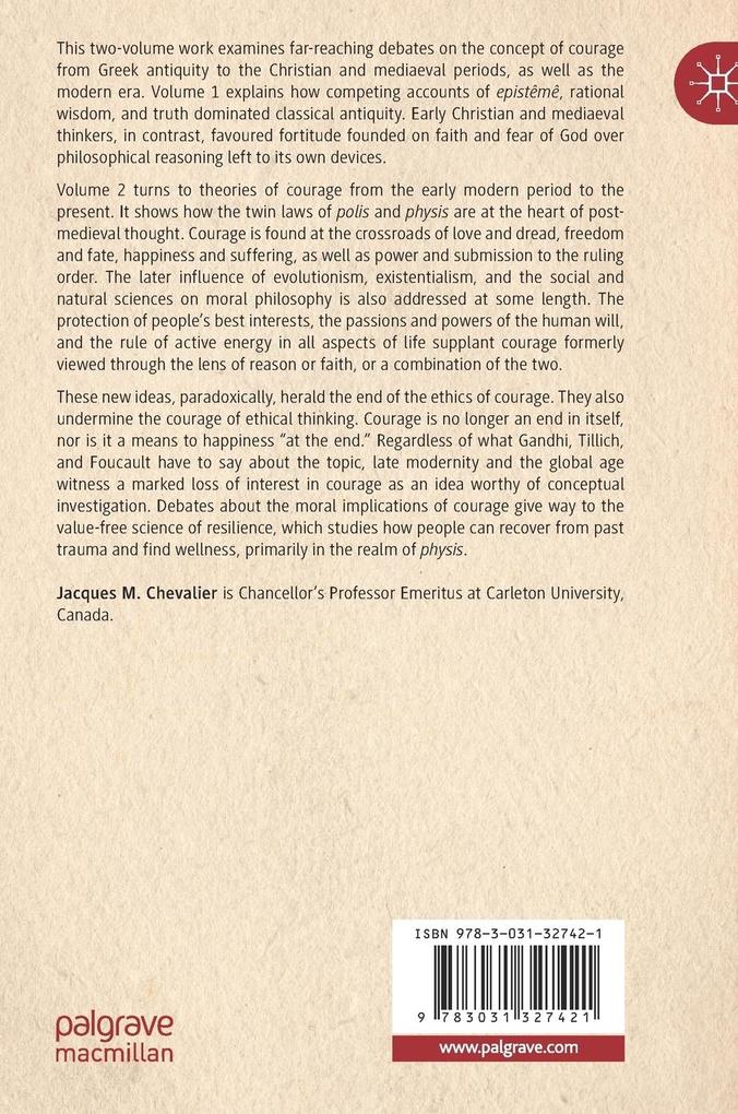 Weitere Ansicht: The Ethics of Courage | Jacques M. Chevalier
