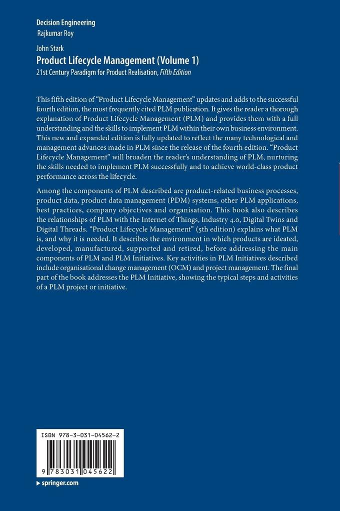 Weitere Ansicht: Product Lifecycle Management (Volume 1) | John Stark