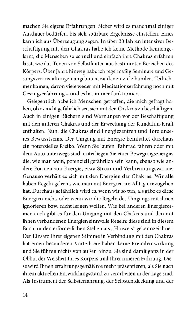 Weitere Ansicht: Chakras und die magische Kraft der Stimme | Joachim Sevenich