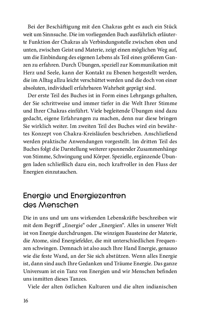 Weitere Ansicht: Chakras und die magische Kraft der Stimme | Joachim Sevenich