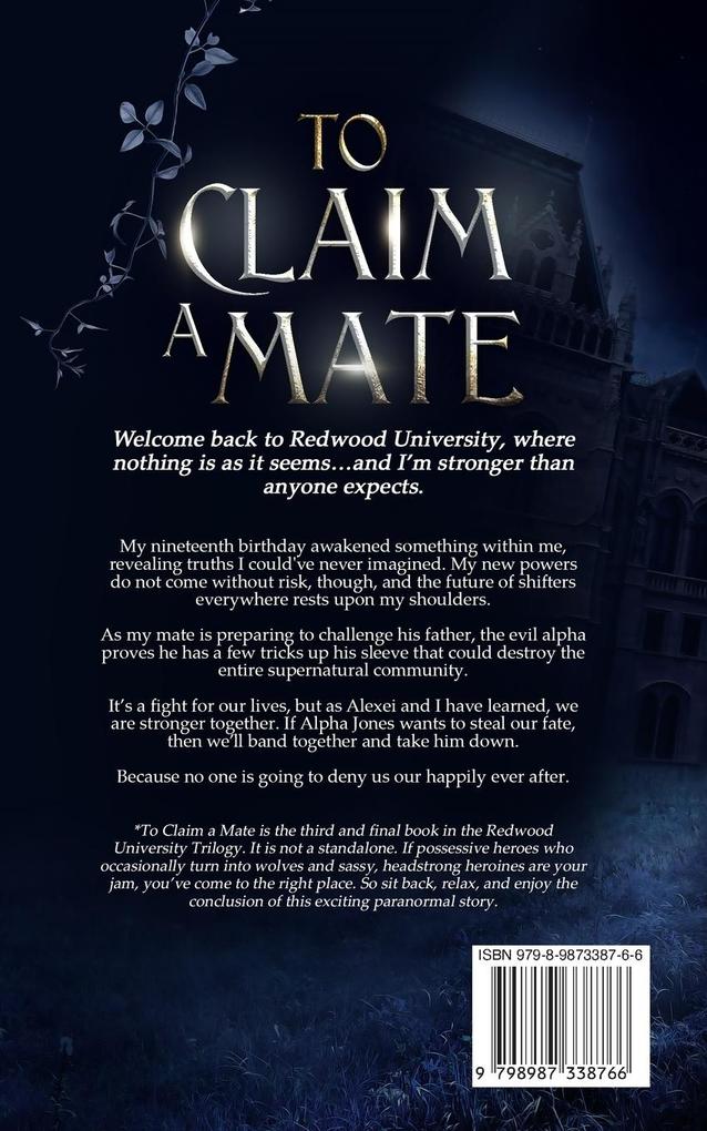 Weitere Ansicht: To Claim a Mate | Poppy Ireland