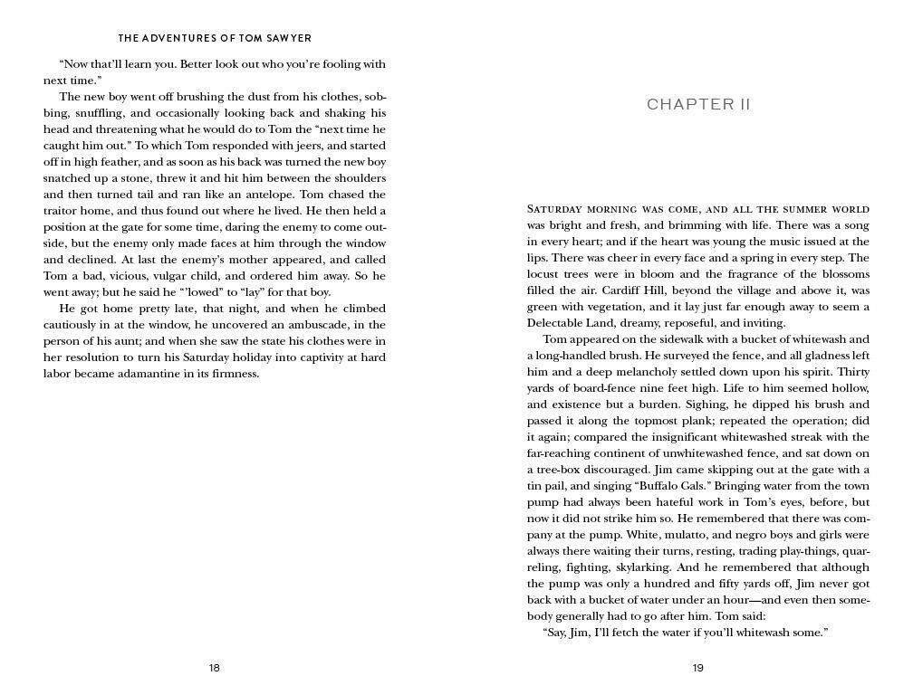 Weitere Ansicht: The Adventures of Tom Sawyer | Mark Twain