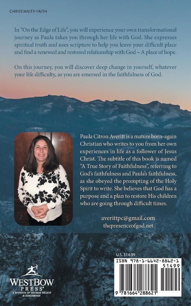 Weitere Ansicht: On the Edge of Life | Paula Citron Averitt