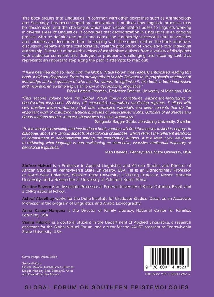 Weitere Ansicht: Shades of Decolonial Voices in Linguistics