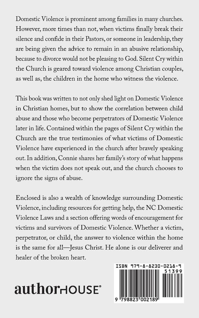 Weitere Ansicht: Silent Cry Within the Church | Connie C. Smithson