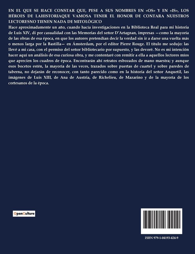 Weitere Ansicht: Los Tres Mosqueteros | Alexandre Dumas