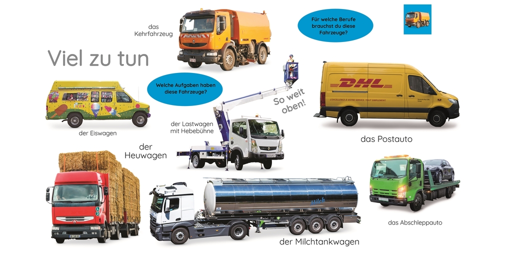 Weitere Ansicht: Erstes Lernen. Traktor, Bagger, Laster | DK Erstes Lernen