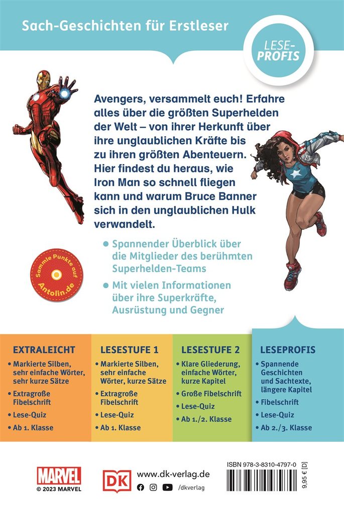 Weitere Ansicht: SUPERLESER! MARVEL Avengers Die Welt der Superhelden | Alastair Dougall