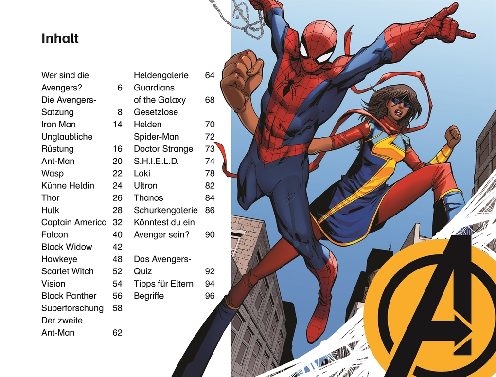 Weitere Ansicht: SUPERLESER! MARVEL Avengers Die Welt der Superhelden | Alastair Dougall