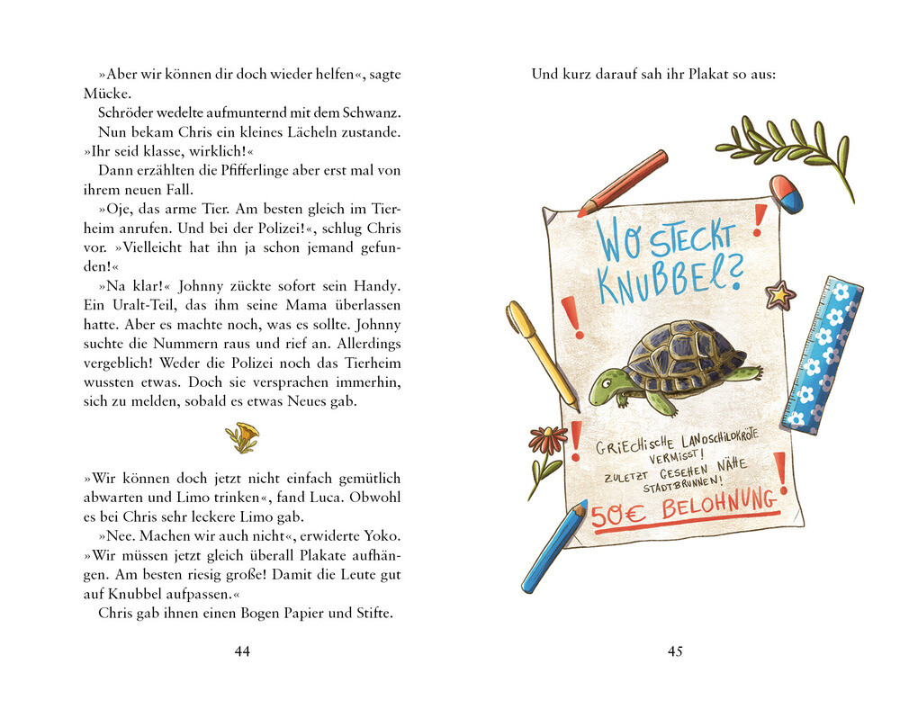 Weitere Ansicht: Die wilden Pfifferlinge - Schildkrötenalarm | Judith Allert