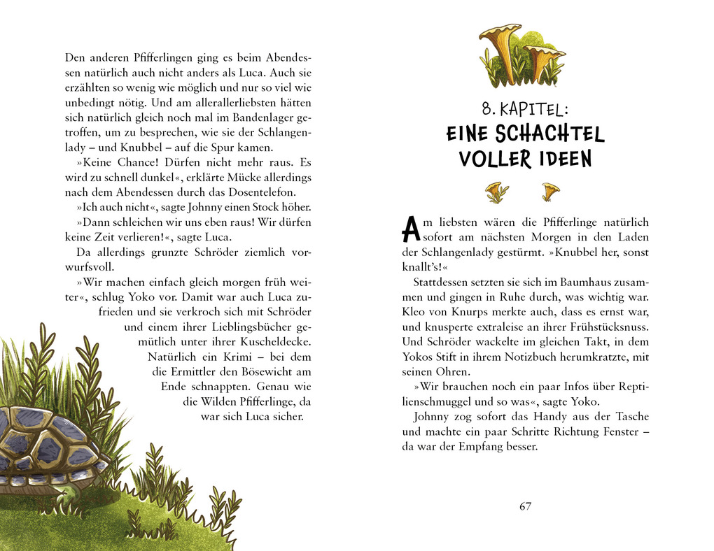 Weitere Ansicht: Die wilden Pfifferlinge - Schildkrötenalarm | Judith Allert