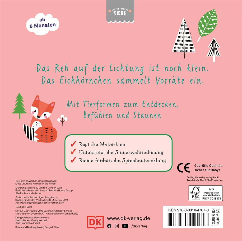 Weitere Ansicht: Meine ersten Tiere. Tiere im Wald | Franziska Jaekel