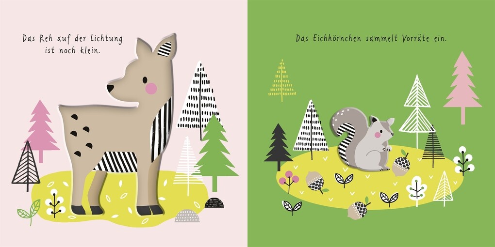 Weitere Ansicht: Meine ersten Tiere. Tiere im Wald | Franziska Jaekel
