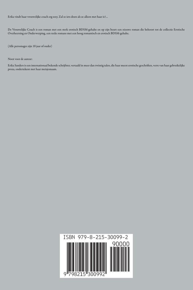 Weitere Ansicht: De Vrouwelijke Coach | Erika Sanders