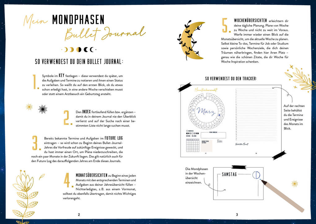 Weitere Ansicht: Mein Mondphasen-Journal