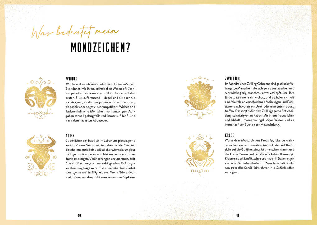 Weitere Ansicht: Mein Mondphasen-Journal