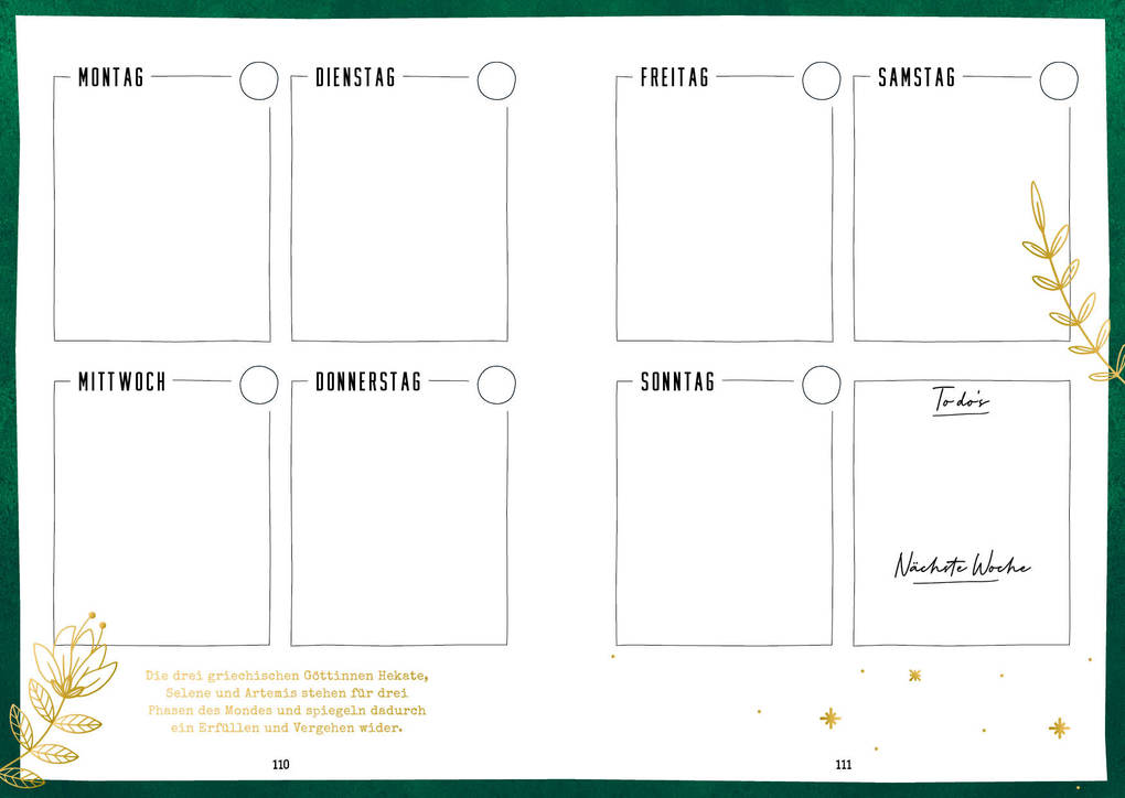 Weitere Ansicht: Mein Mondphasen-Journal