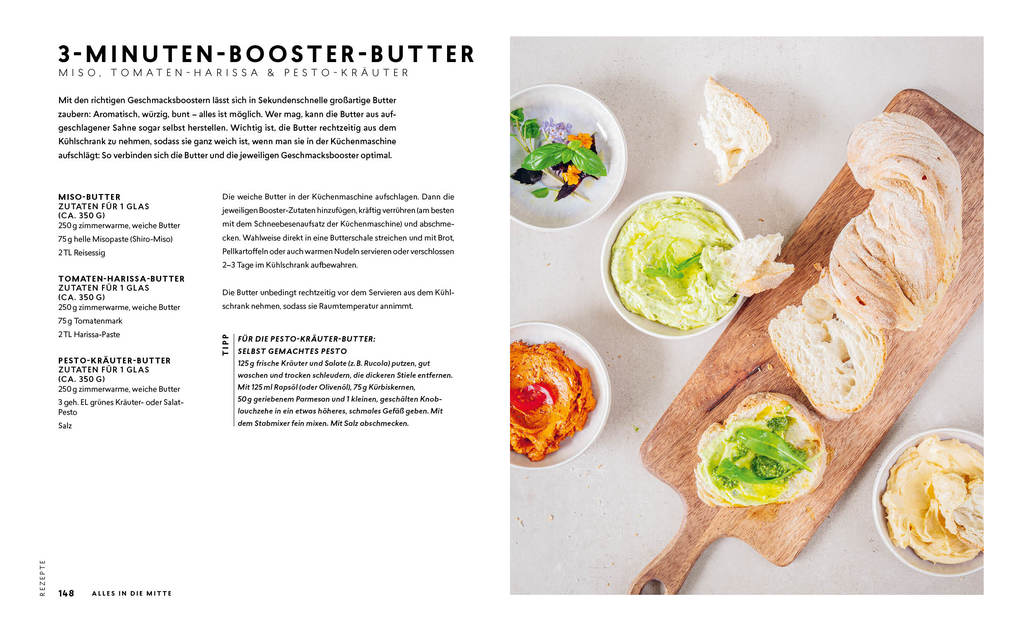 Weitere Ansicht: Geschmacksbooster aus aller Welt - Kochen mit Tahina, Zitronen-Pfeffer, Miso, Tandoori und mehr | Stefanie Hiekmann