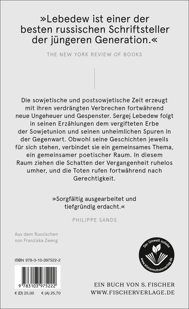 Weitere Ansicht: Titan oder Die Gespenster der Vergangenheit | Sergej Lebedew