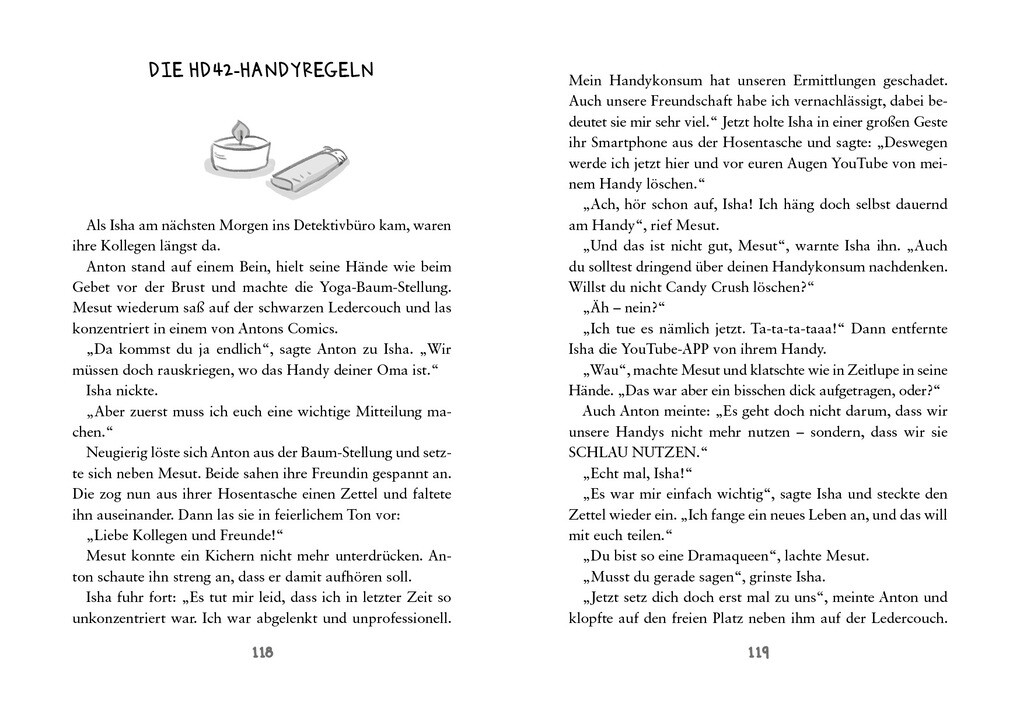 Weitere Ansicht: Die Hochhaus-Detektive - Achtung, Handyfalle! (Die Hochhaus-Detektive-Reihe Band 2) | Johanna Lindemann