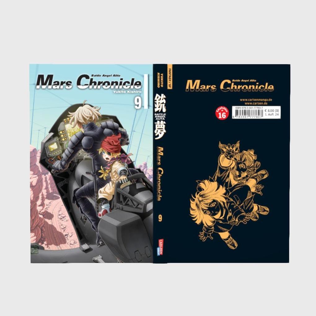 Weitere Ansicht: Battle Angel Alita - Mars Chronicle 9 | Yukito Kishiro