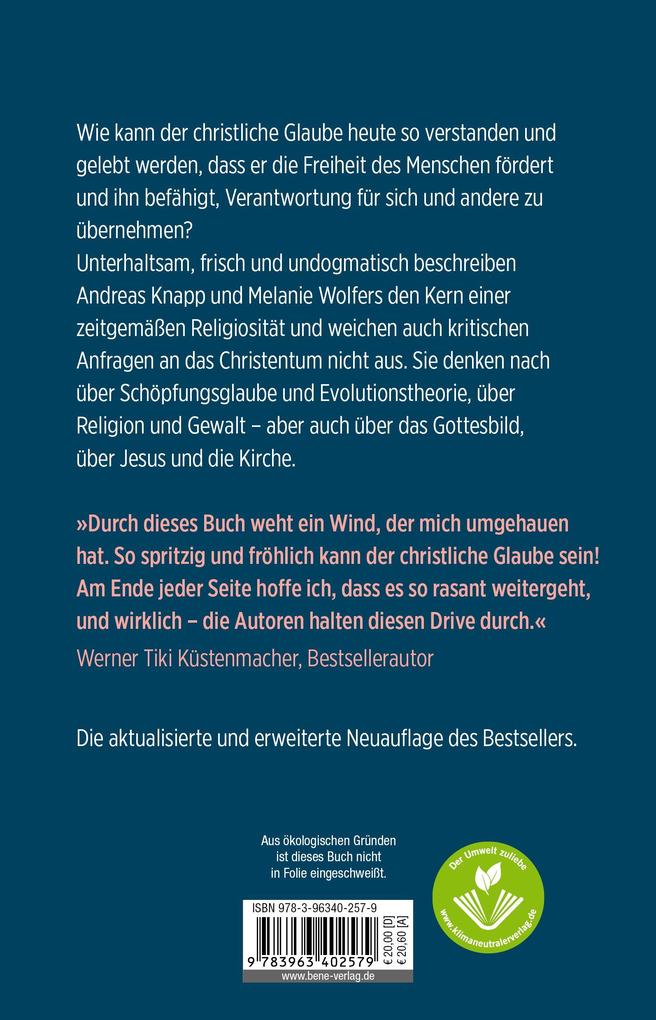 Weitere Ansicht: Glaube, der nach Freiheit schmeckt | Andreas Knapp, Melanie Wolfers