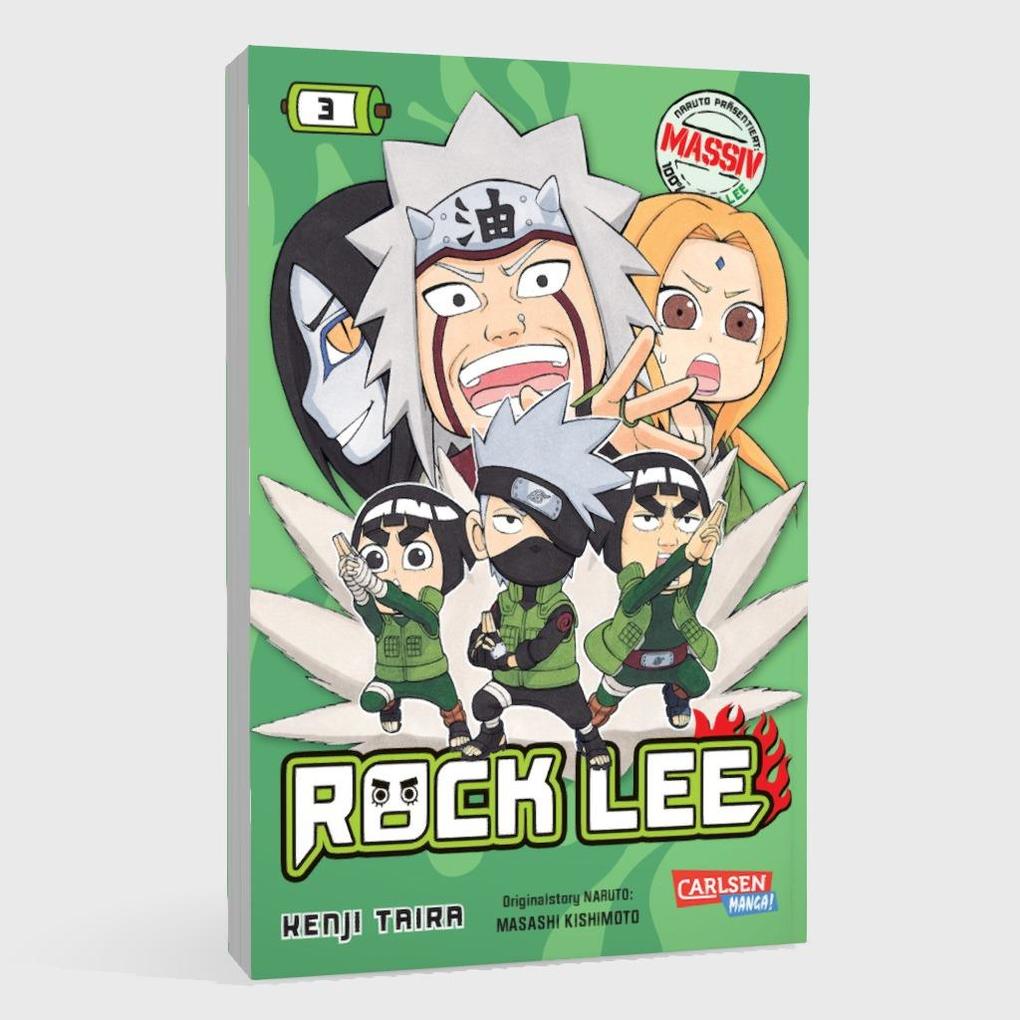 Weitere Ansicht: Rock Lee Massiv 3 | Masashi Kishimoto, Kenji Taira