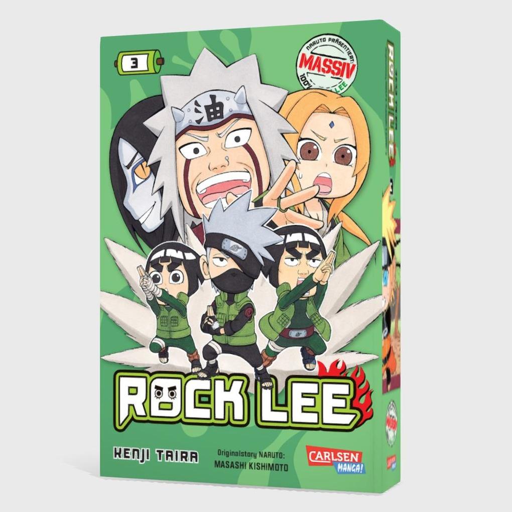 Weitere Ansicht: Rock Lee Massiv 3 | Masashi Kishimoto, Kenji Taira