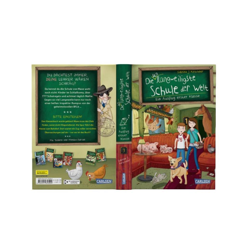 Weitere Ansicht: Die unlangweiligste Schule der Welt 9: Ein Ausflug erster Klasse | Sabrina J. Kirschner