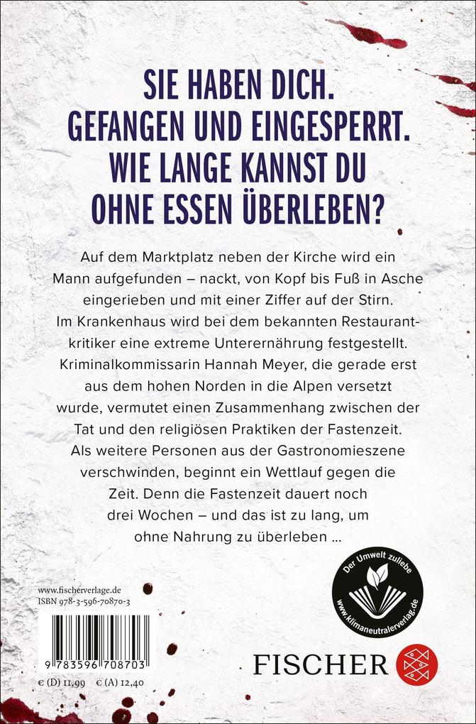 Weitere Ansicht: Fastenzeit. 40 Tage Rache | Wolfram Hänel, Ulrike Gerold