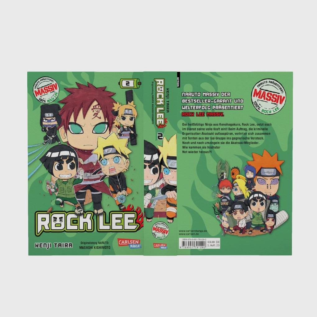 Weitere Ansicht: Rock Lee Massiv 2 | Masashi Kishimoto, Kenji Taira