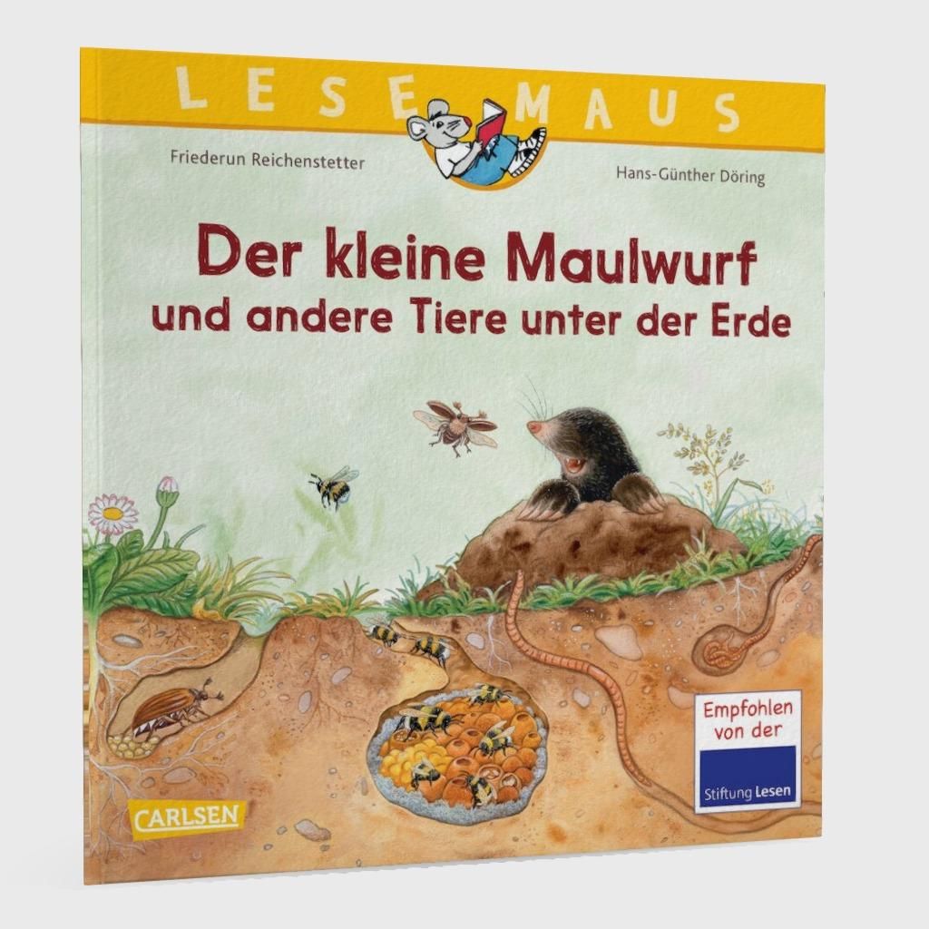 Weitere Ansicht: LESEMAUS 178: Der kleine Maulwurf und andere Tiere unter der Erde | Friederun Reichenstetter