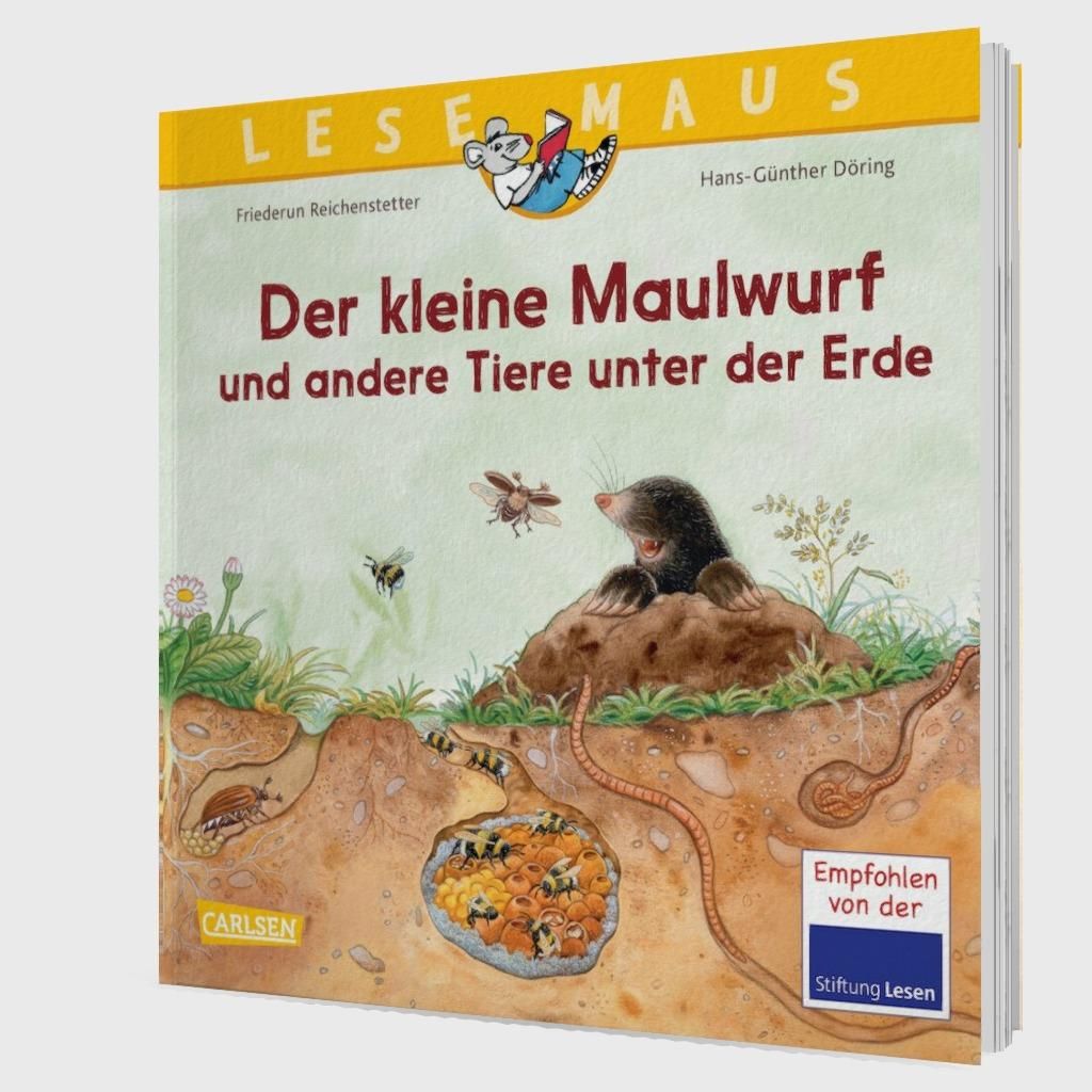 Weitere Ansicht: LESEMAUS 178: Der kleine Maulwurf und andere Tiere unter der Erde | Friederun Reichenstetter
