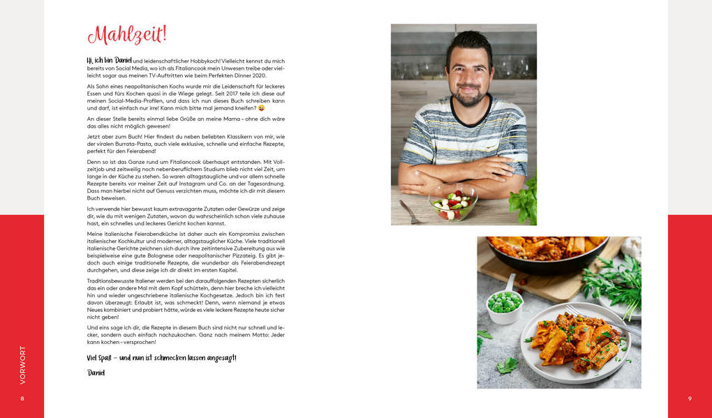 Weitere Ansicht: Italienische Feierabendküche - Kochen mit Daniel von Fitaliancook | Daniel Schmitz