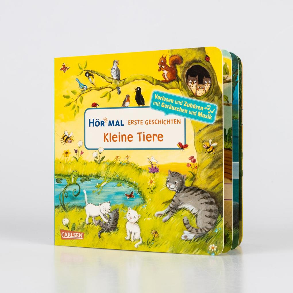 Weitere Ansicht: Hör mal (Soundbuch): Erste Geschichten: Kleine Tiere | Maria Höck