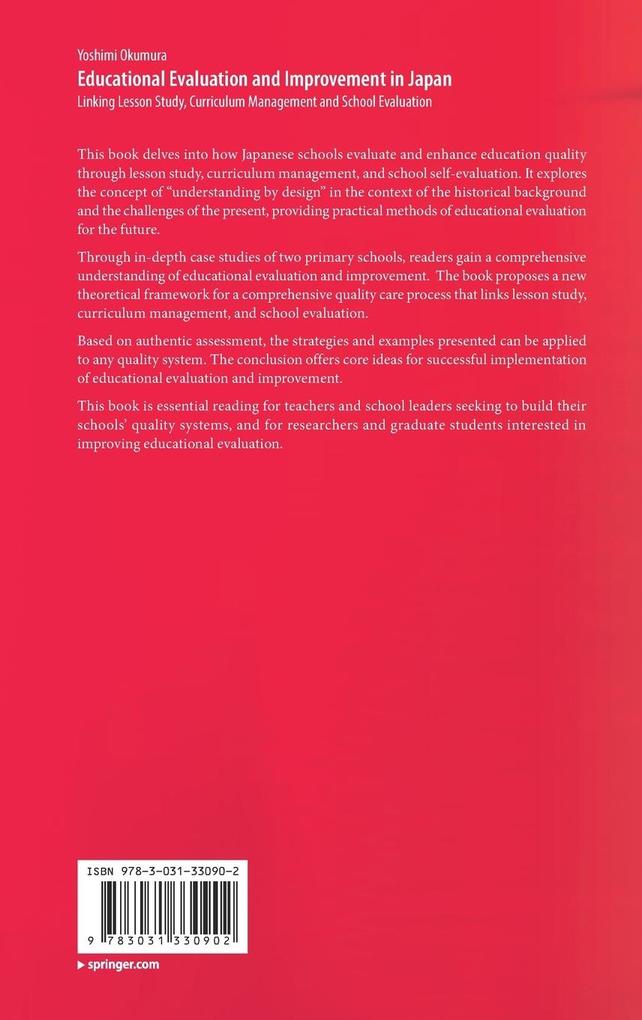 Weitere Ansicht: Educational Evaluation and Improvement in Japan | Yoshimi Okumura