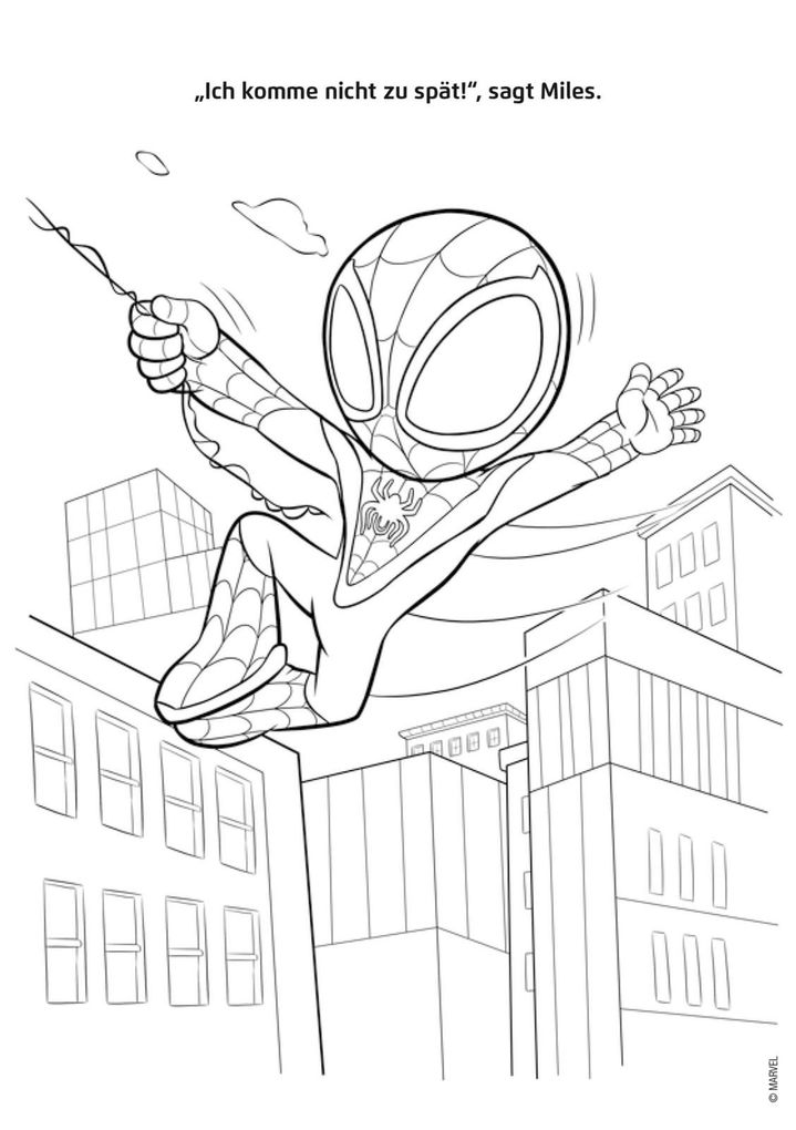 Weitere Ansicht: MARVEL Spidey und seine Super-Freunde: Mein cooler Malblock