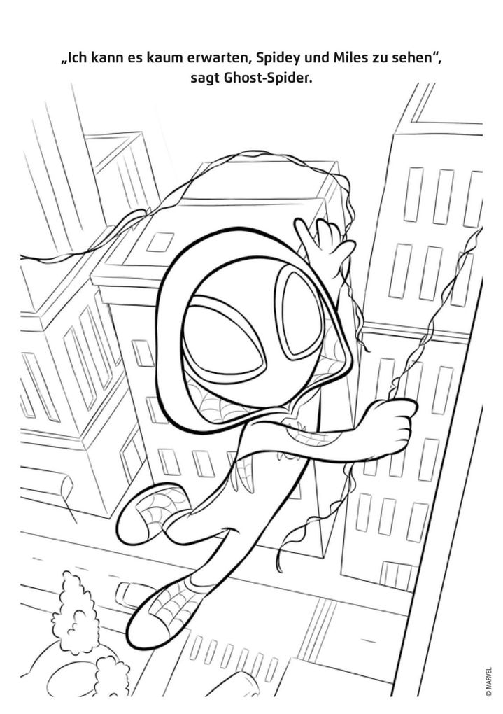 Weitere Ansicht: MARVEL Spidey und seine Super-Freunde: Mein cooler Malblock
