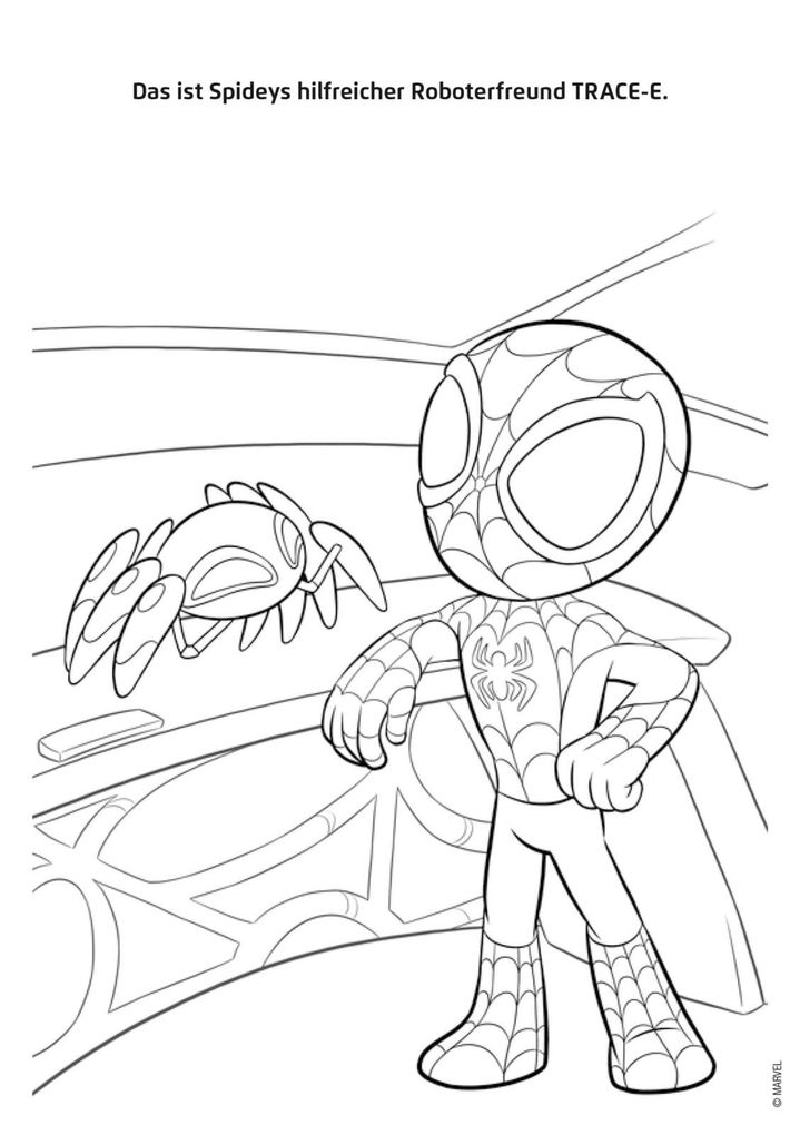 Weitere Ansicht: MARVEL Spidey und seine Super-Freunde: Mein cooler Malblock