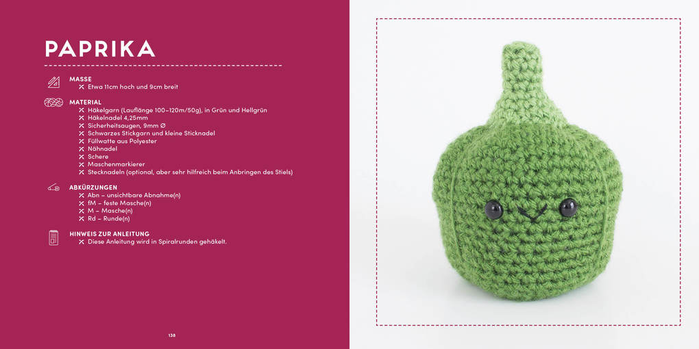 Weitere Ansicht: Meine kunterbunte Amigurumi-Welt - super einfach 25 niedliche Figuren häkeln | Lauren Espy