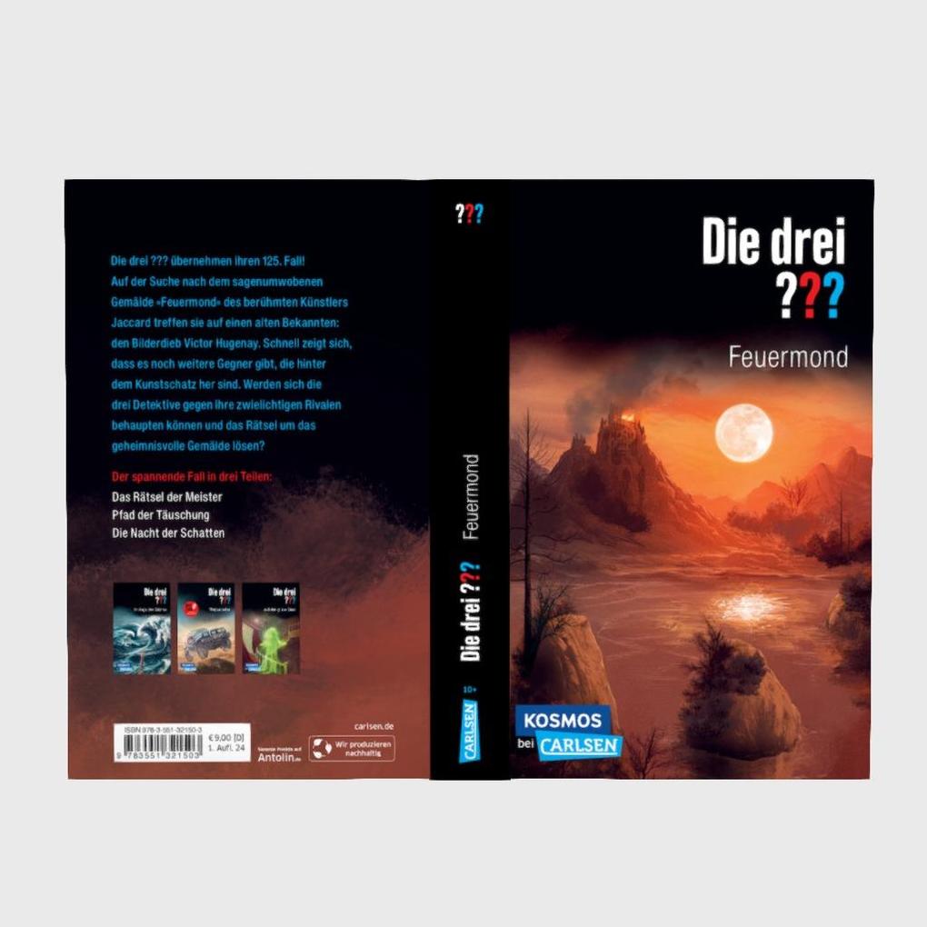 Weitere Ansicht: Die drei ???: Feuermond | André Marx