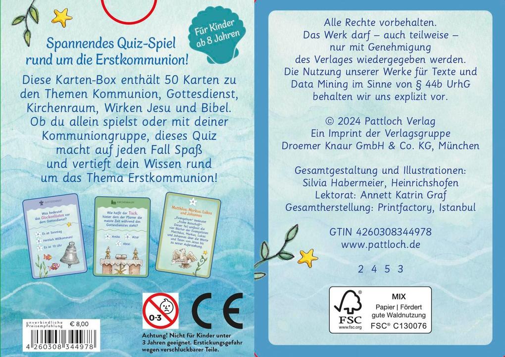 Weitere Ansicht: Der Wunschfisch. 50 x Spiel- und Rätselspaß zur Erstkommunion
