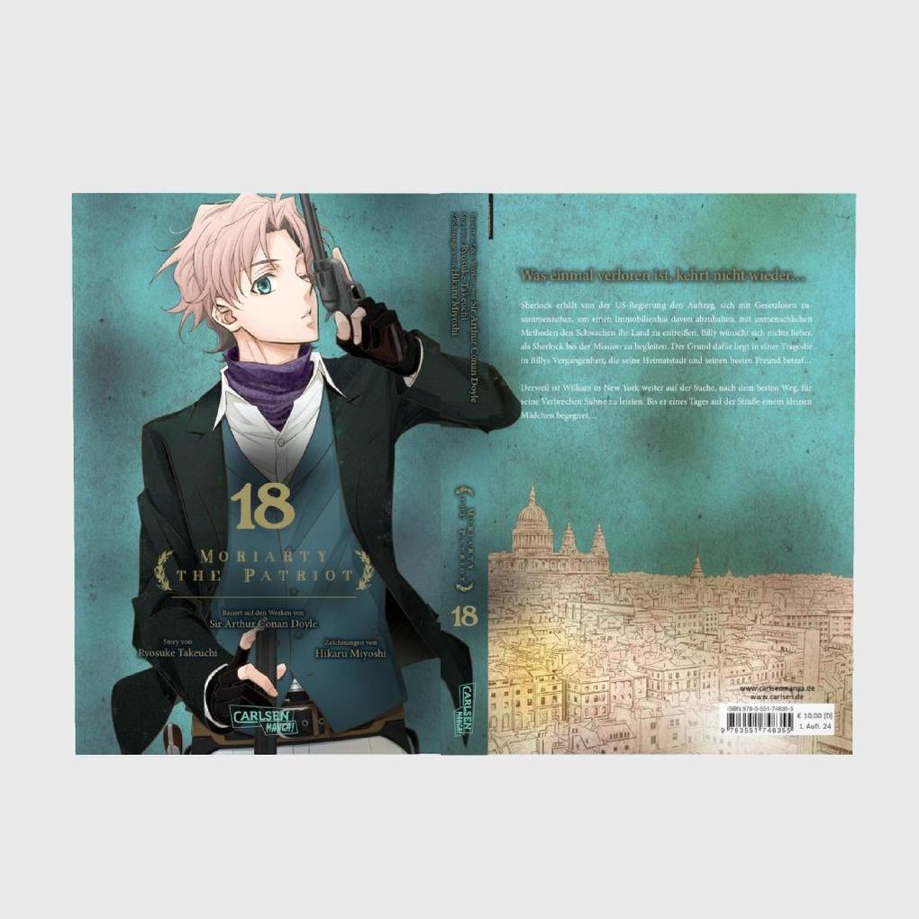 Weitere Ansicht: Moriarty the Patriot 18 | Ryosuke Takeuchi