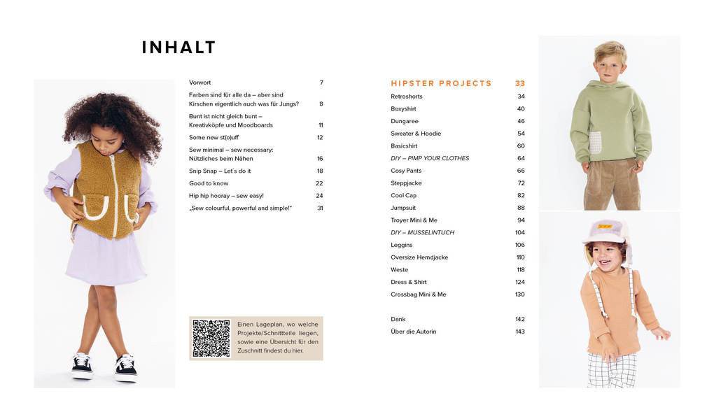 Weitere Ansicht: Little Hipster: Kinderkleidung nähen. Frech, wild, wunderbar! | JULESNaht