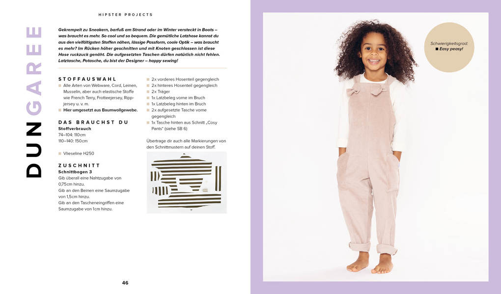 Weitere Ansicht: Little Hipster: Kinderkleidung nähen. Frech, wild, wunderbar! | JULESNaht