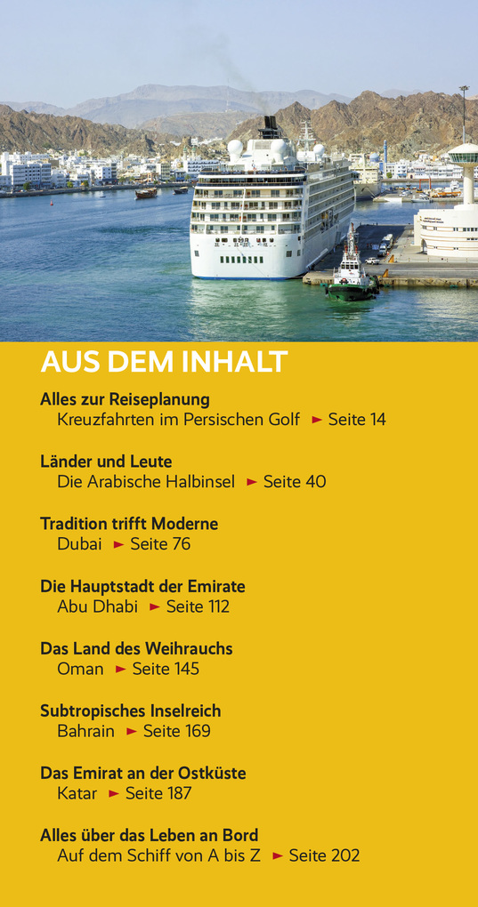 Weitere Ansicht: TRESCHER Reiseführer Kreuzfahrten Dubai und die Emirate | Werner K. Lahmann, Kristin Dunlap