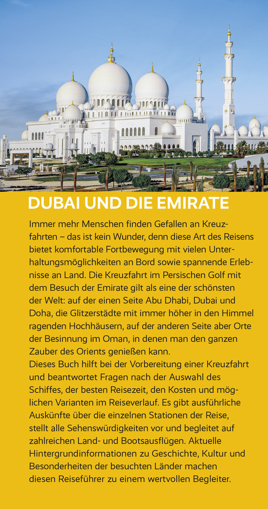 Weitere Ansicht: TRESCHER Reiseführer Kreuzfahrten Dubai und die Emirate | Werner K. Lahmann, Kristin Dunlap