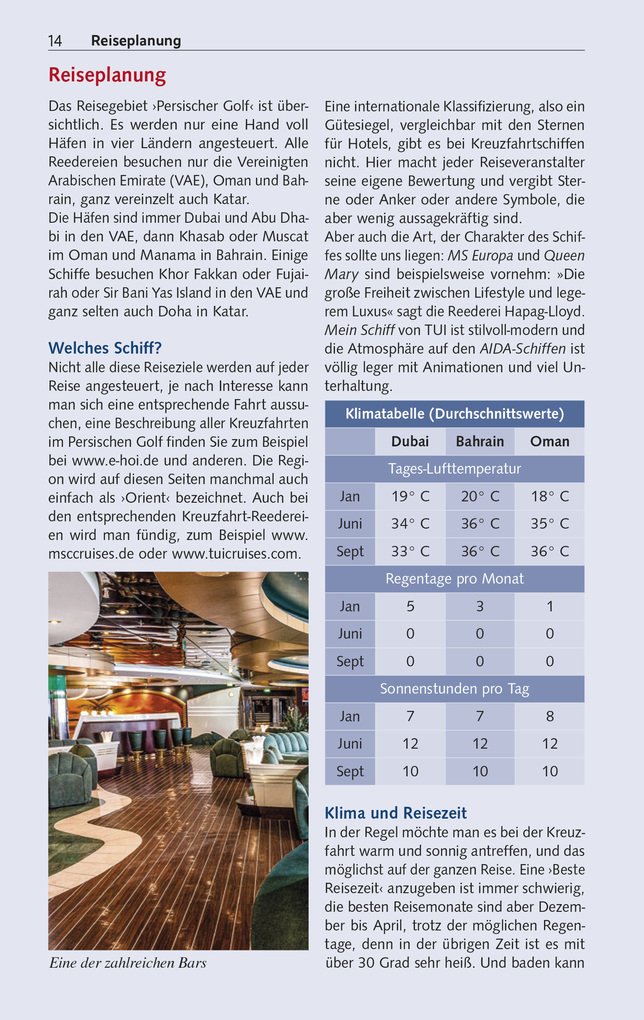 Weitere Ansicht: TRESCHER Reiseführer Kreuzfahrten Dubai und die Emirate | Werner K. Lahmann, Kristin Dunlap
