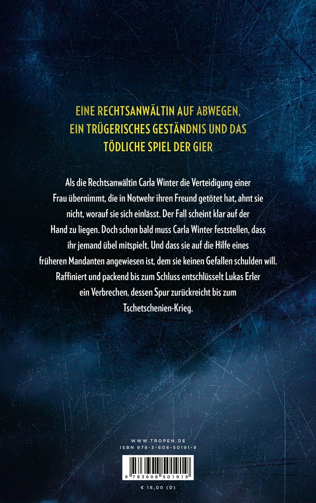 Weitere Ansicht: Das falsche Opfer | Lukas Erler